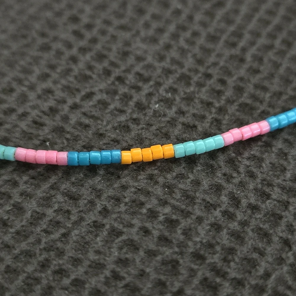 Gorjana "Gigi Stripe" Glass🪟 Bead Necklace - NWT - Picture 6 of 16